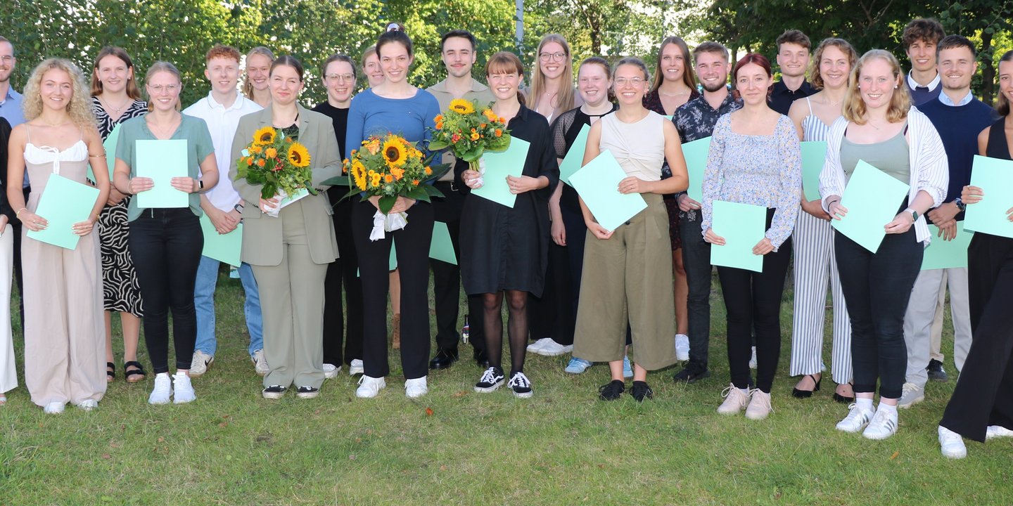 Examen an der Physiotherapieschule Damp